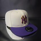 NY YANKEES BLANCO/MORADO