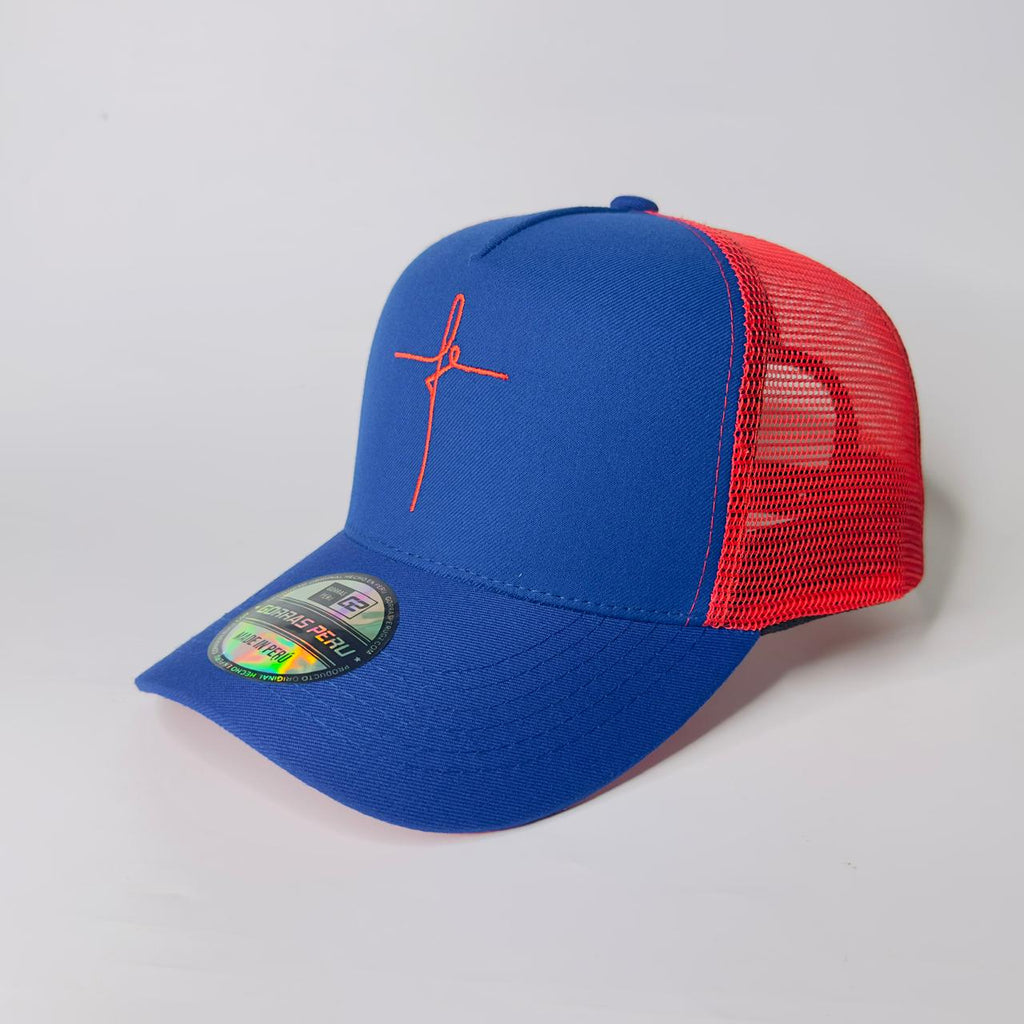 CRUZ ROJO/AZUL