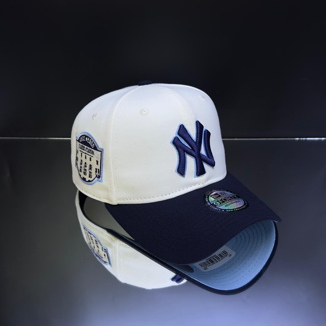 NY YANKEES CREMA\AZUL MARINO