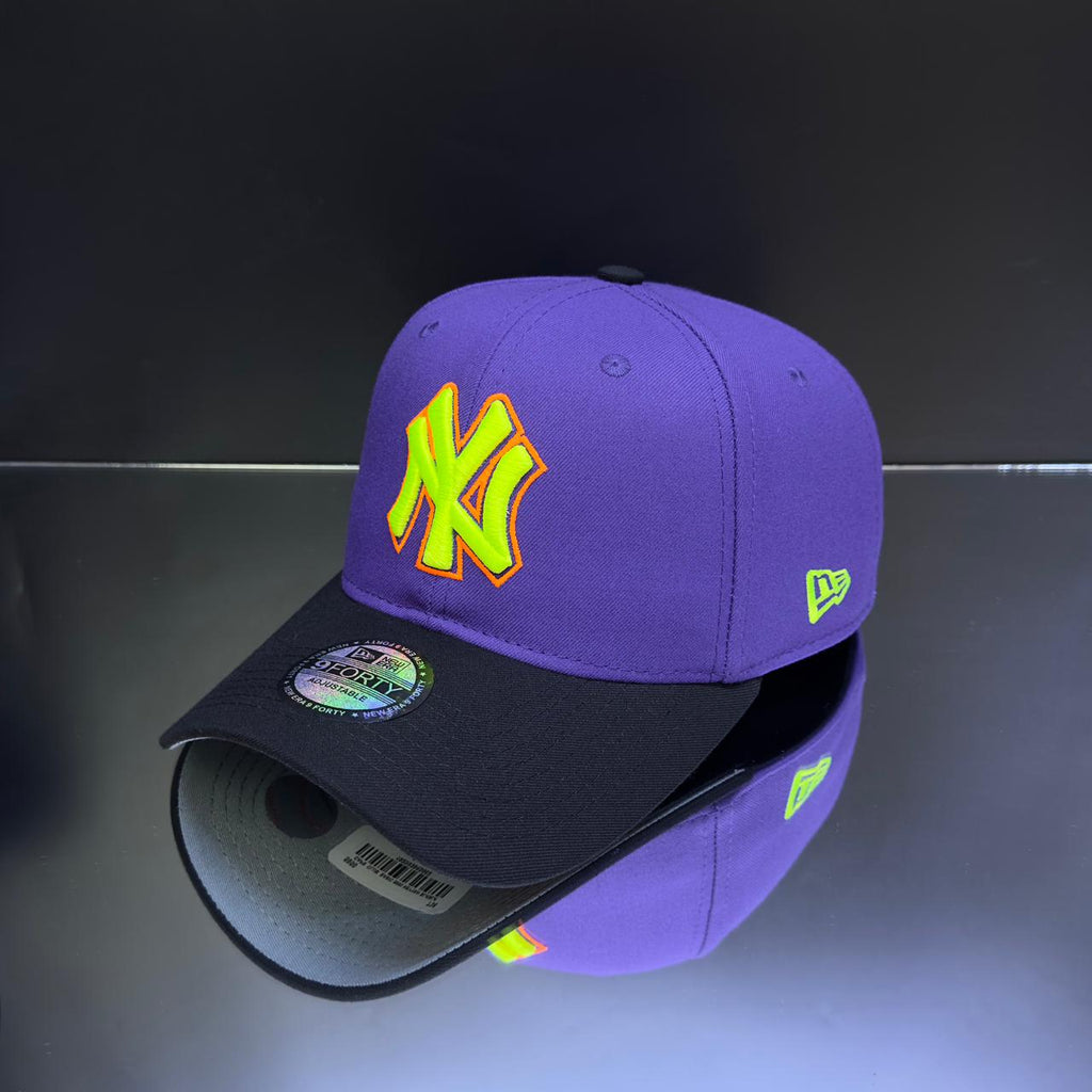 NY YANKEES MORADO\AMARILLO