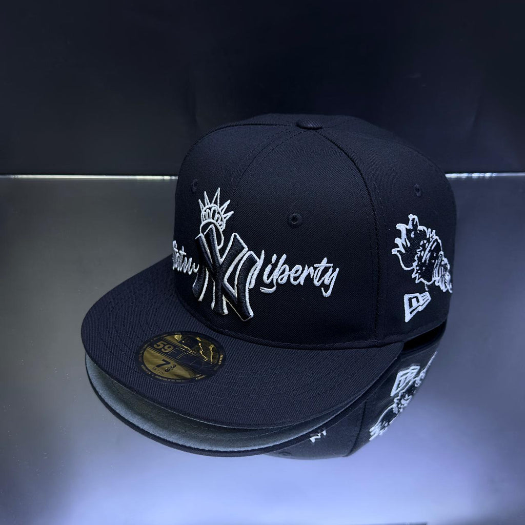 NY YANKEES NEGRO STATU TALLA 7 3\8