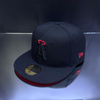 ANGELES NEGRO\ROJO TALLA 7 3\8