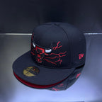 CHICAGO NEGRO\ROJO TALLA 7 3\8