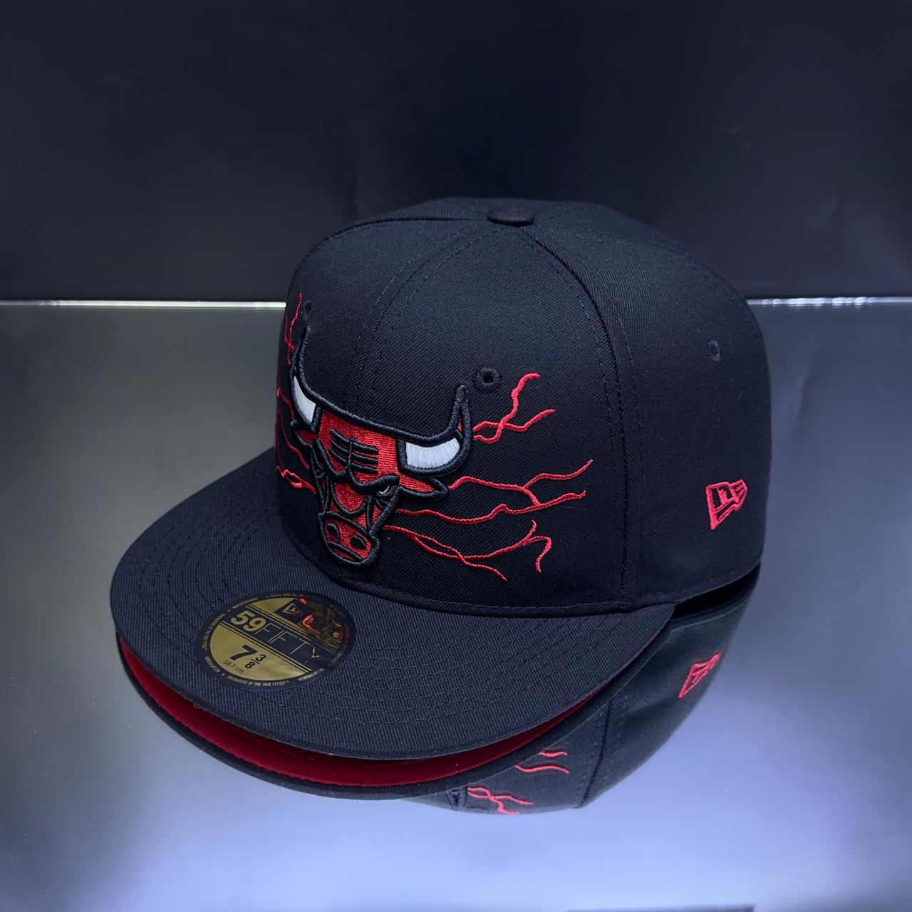 CHICAGO NEGRO\ROJO TALLA 7 3\8