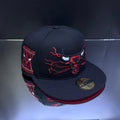 CHICAGO NEGRO\ROJO TALLA 7 3\8