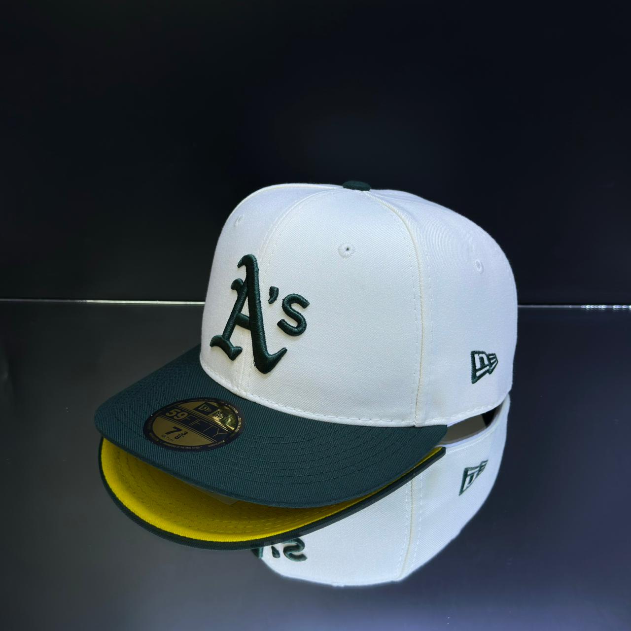 ATHLETIS CREMA\VERDE BOTELLA TALLA 7 3\8