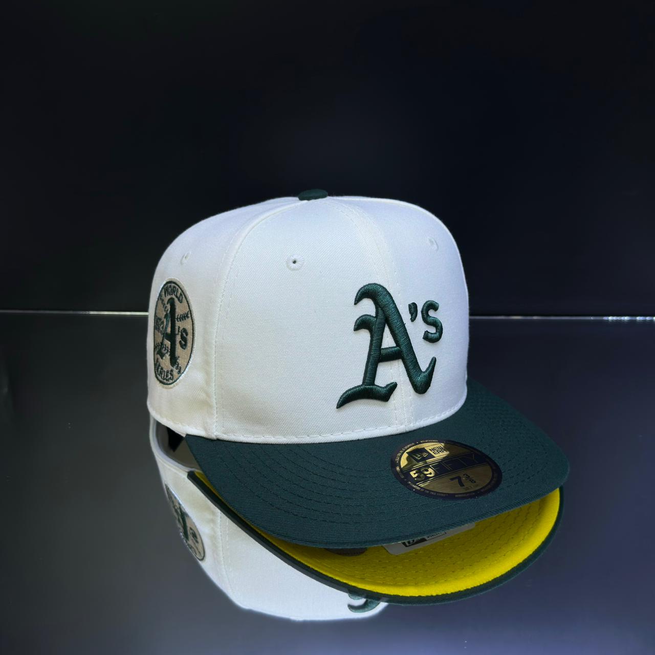 ATHLETIS CREMA\VERDE BOTELLA TALLA 7 3\8