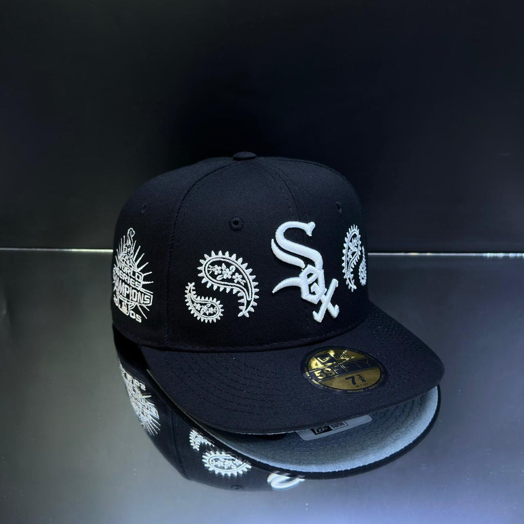 SOX NEGRO\BLANCO TALLA 7 3\8