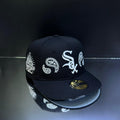 SOX NEGRO\BLANCO TALLA 7 3\8