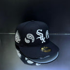 SOX NEGRO\BLANCO TALLA 7 3\8