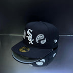 SOX NEGRO\BLANCO TALLA 7 3\8