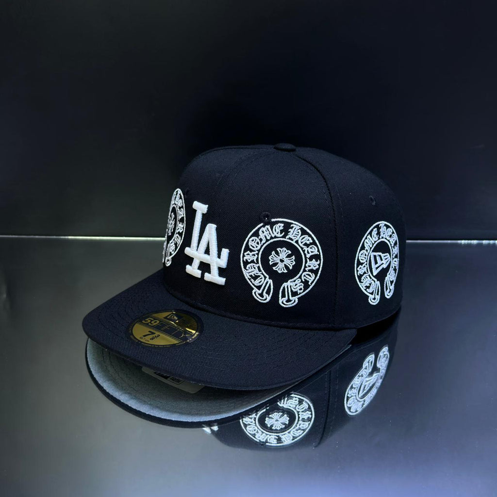 LOS ANGELES NEGRO\BLANCO TALLA 7 3\8