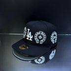 LOS ANGELES NEGRO\BLANCO TALLA 7 3\8