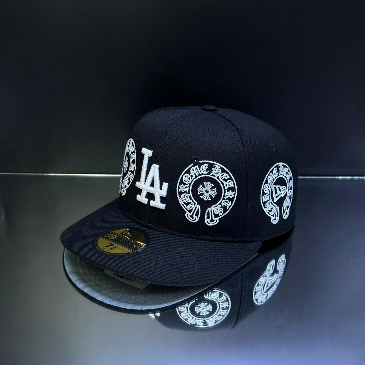 LOS ANGELES NEGRO\BLANCO TALLA 7 3\8