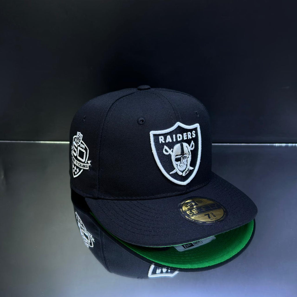 RAIDER NEGRO\BLANCO TALLA 7 3\8