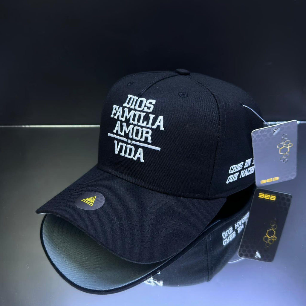 DIOS, FAMILIA, AMOR, VIDA NEGRO\BLANCO