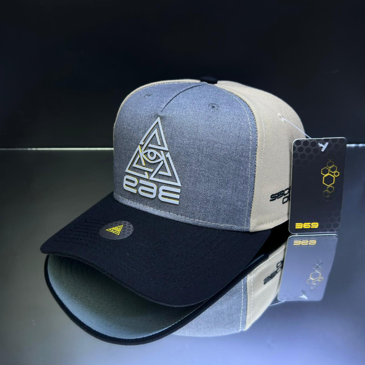 TRIANGULO 369 PLOMO\BEIS\NEGRO