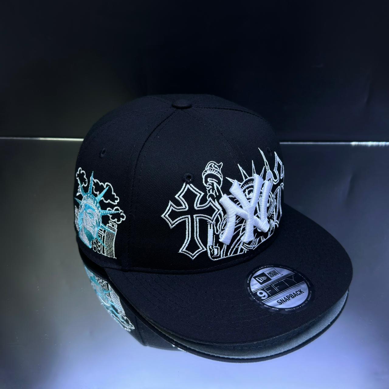 NY YANKEES CRUZ\ANTORCHA\NEGRO\BLANCO