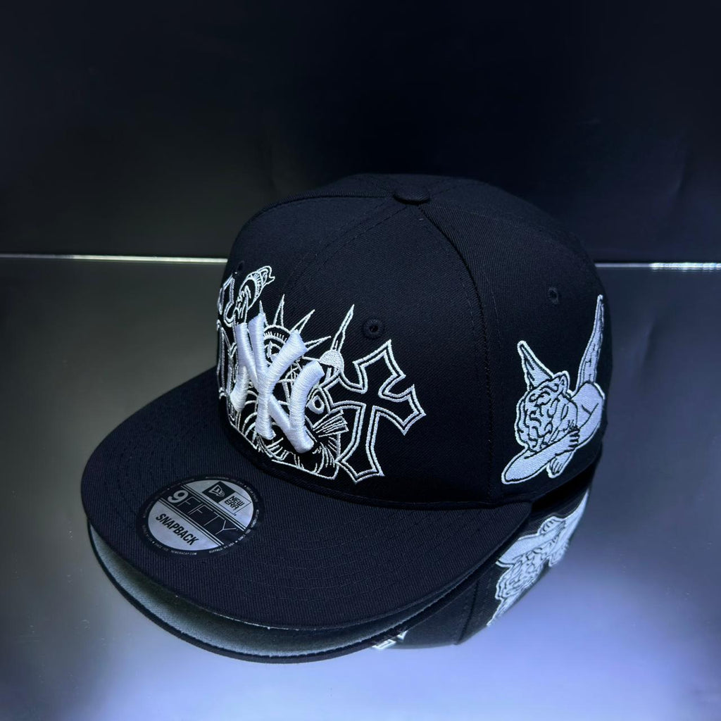 NY YANKEES CRUZ\ANTORCHA\NEGRO\BLANCO