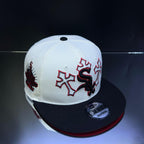 SOX CRUZ CREMA\NEGRO\ROJO