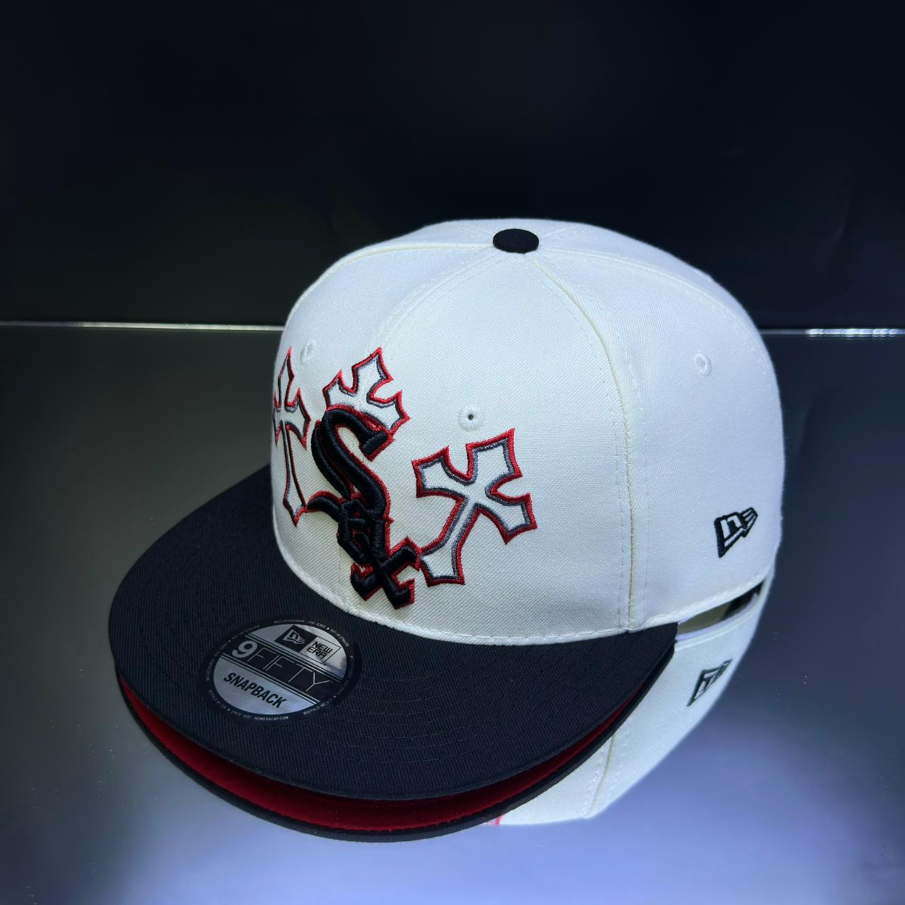 SOX CRUZ CREMA\NEGRO\ROJO