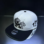 LOS ANGELES CRUZ CREMA\NEGRO