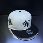 NY YANKEES FLOR CREMA\NEGRO