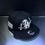 LOS ANGELES CRUZ NEGRO\CREMA