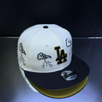 LOS ANGELES NUBE CREMA\NEGRO\DORADO
