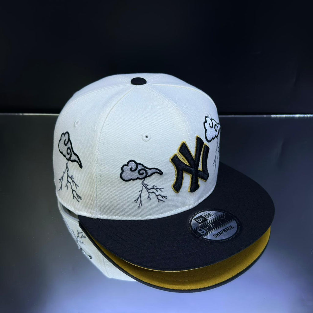NY YANKEES NUBE CREMA\NEGRO\DORADO