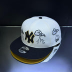 NY YANKEES NUBE CREMA\NEGRO\DORADO