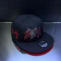 NY YANKEES CRUZ,TELARAÑA NEGRO\ROJO