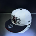 SOX CREMA\NEGRO\BORDE ROJO