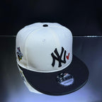 NY YANKEES CORAZON CREMA\NEGRO