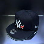 NY YANKEES CORAZON NEGRO\BLANCO