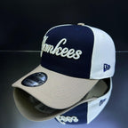 YANKEES CREMA\AZUL MARINO