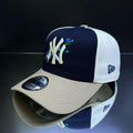 NY YANKEES FLORES CREMA\AZUL MARINO