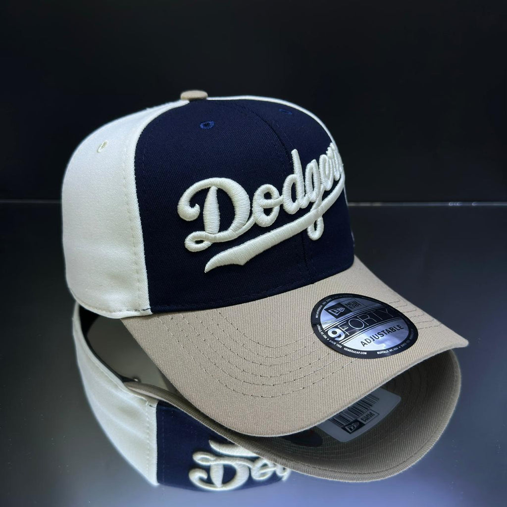 DODGERS CREMA\AZUL MARINO