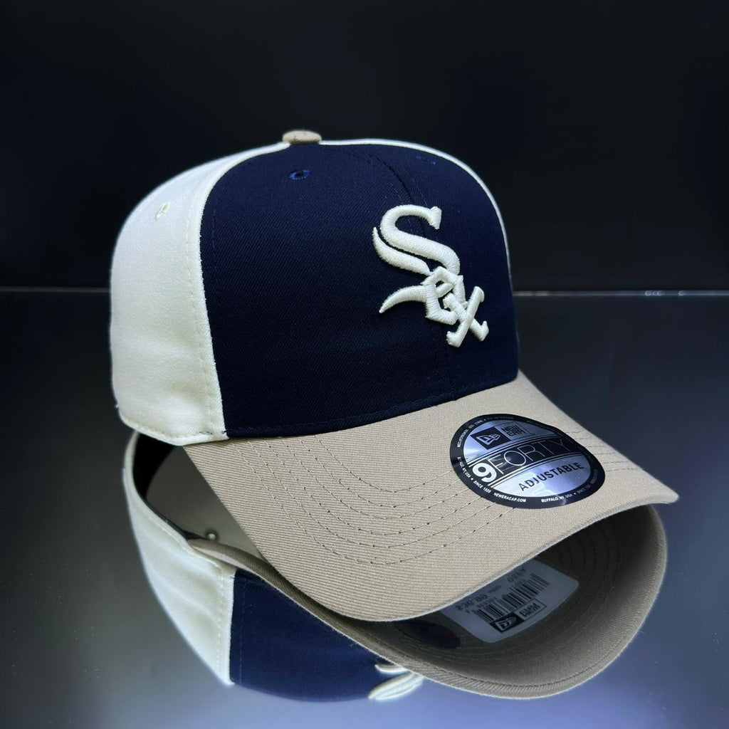 SOX CREMA AZUL MARINO