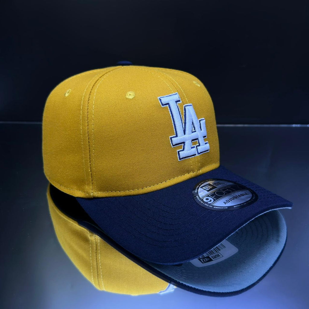 LOS ANGELES MOSTAZA\AZUL MARINO