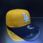 LOS ANGELES MOSTAZA\AZUL MARINO
