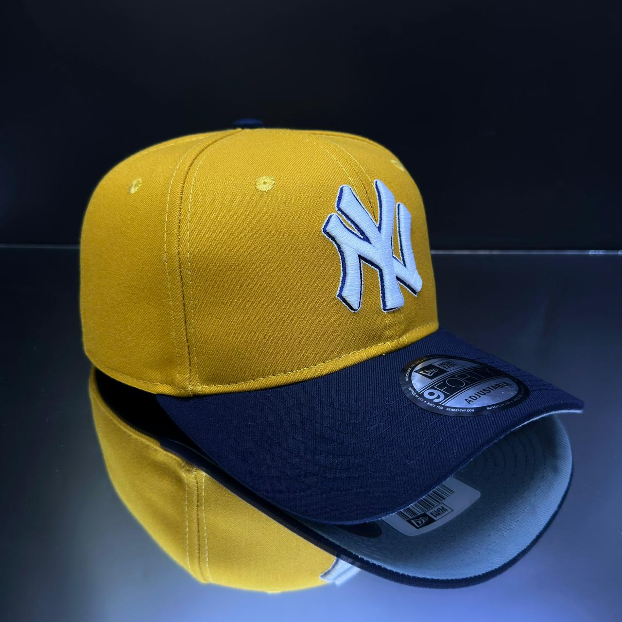 NY YANKEES MOSTAZA\AZUL MARINO