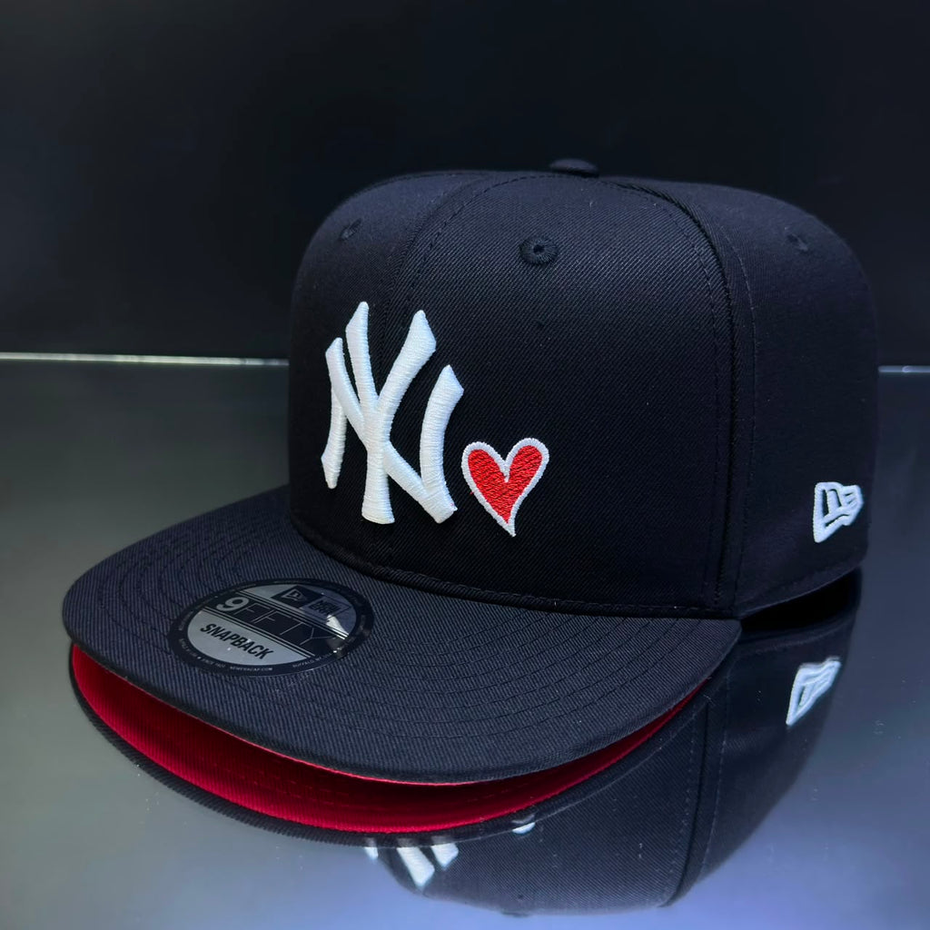 NY YANKEES CORAZON NEGRO\BLANCO
