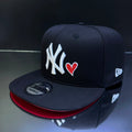 NY YANKEES CORAZON NEGRO\BLANCO