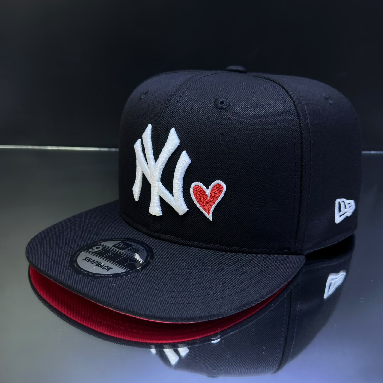 NY YANKEES CORAZON NEGRO\BLANCO