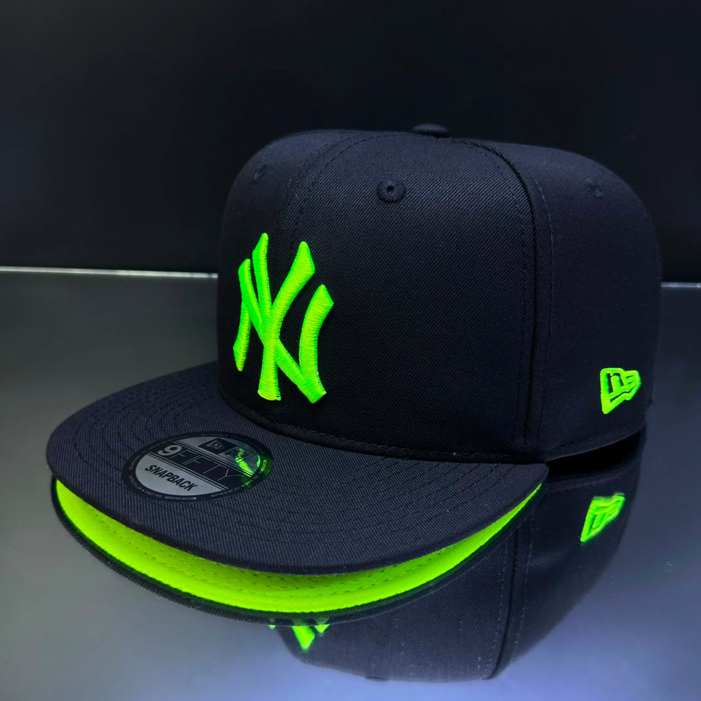 NY YANKEES NEGRO\VERDE FOSFORECENTE
