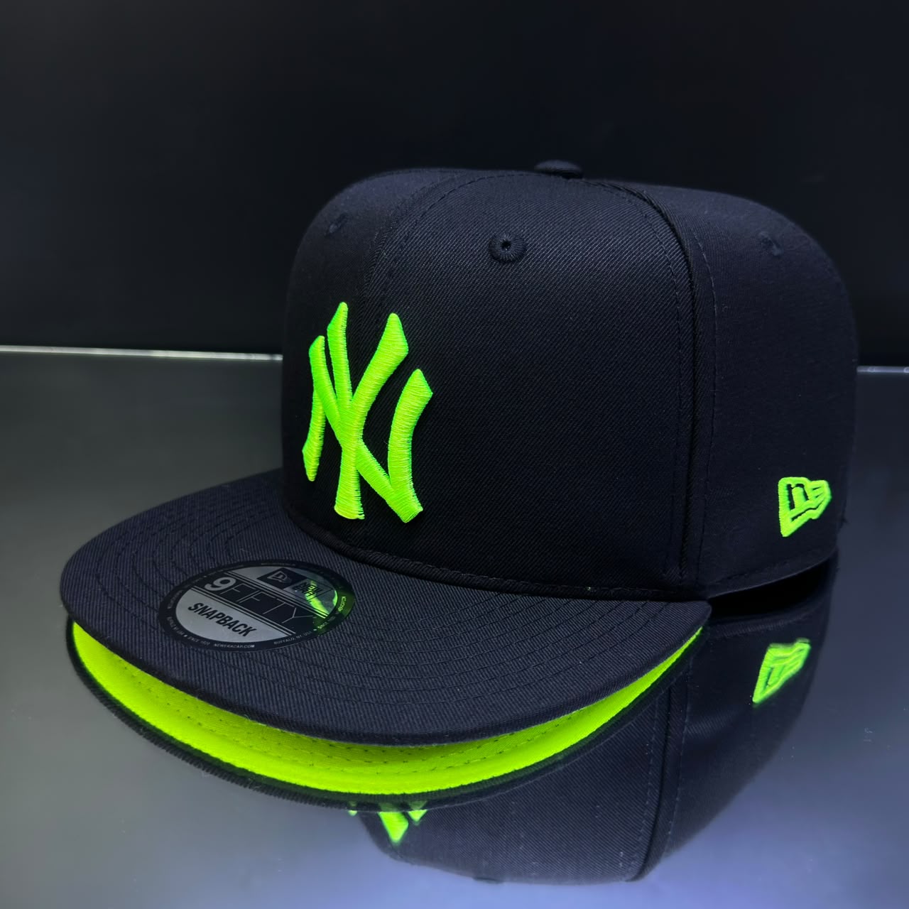 NY YANKEES NEGRO\VERDE FOSFORECENTE