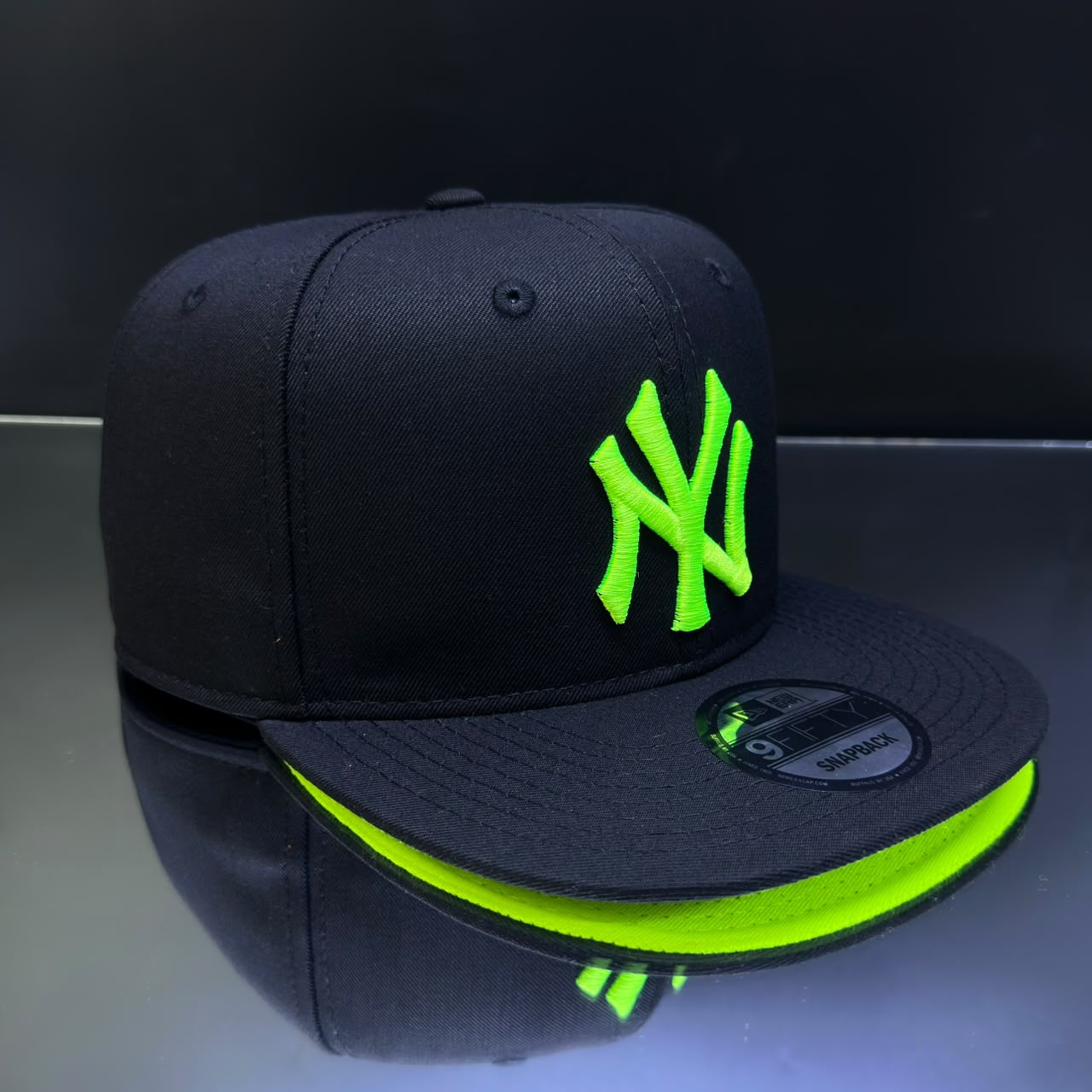 NY YANKEES NEGRO\VERDE FOSFORECENTE