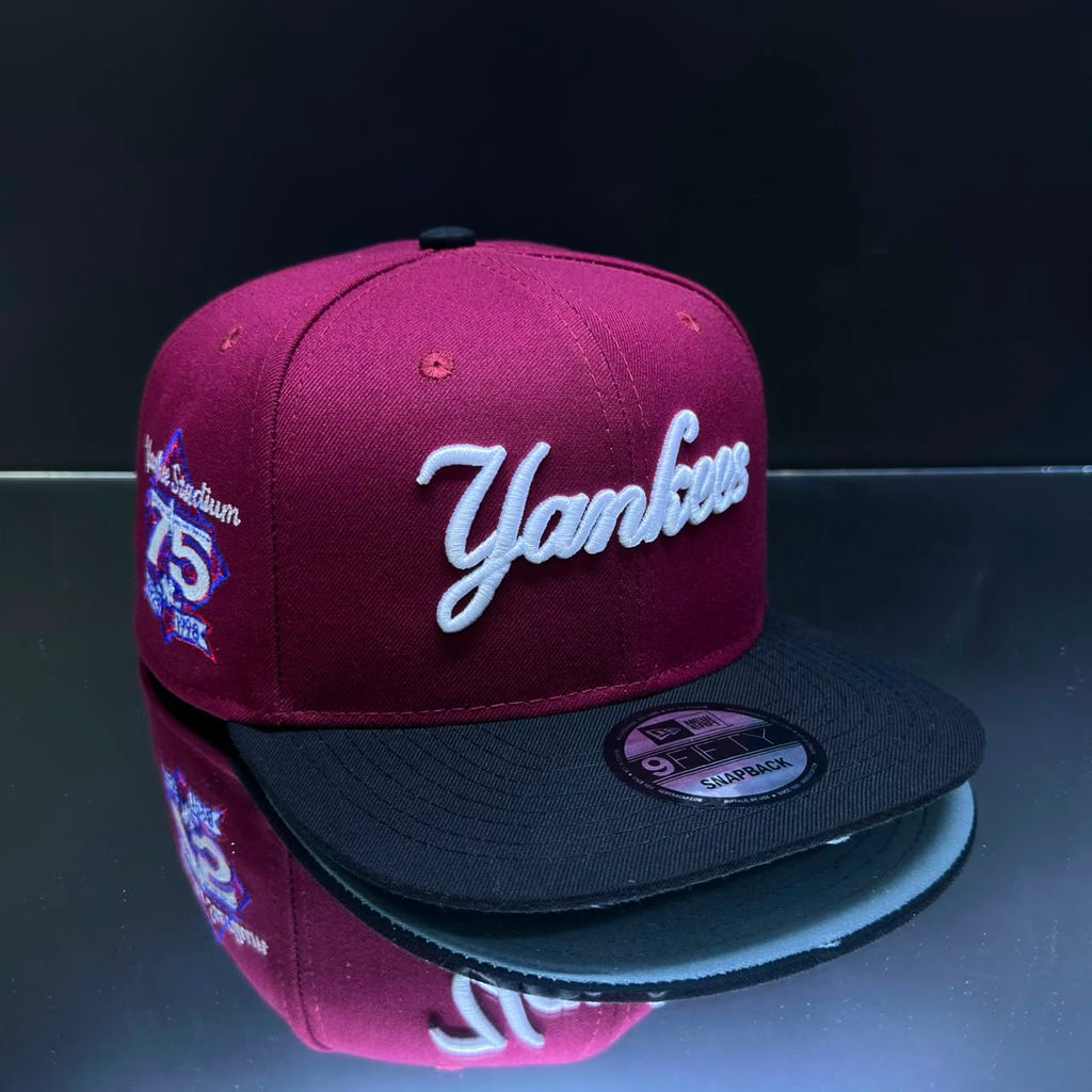 YANKEES / GUINDA Y NEGRO