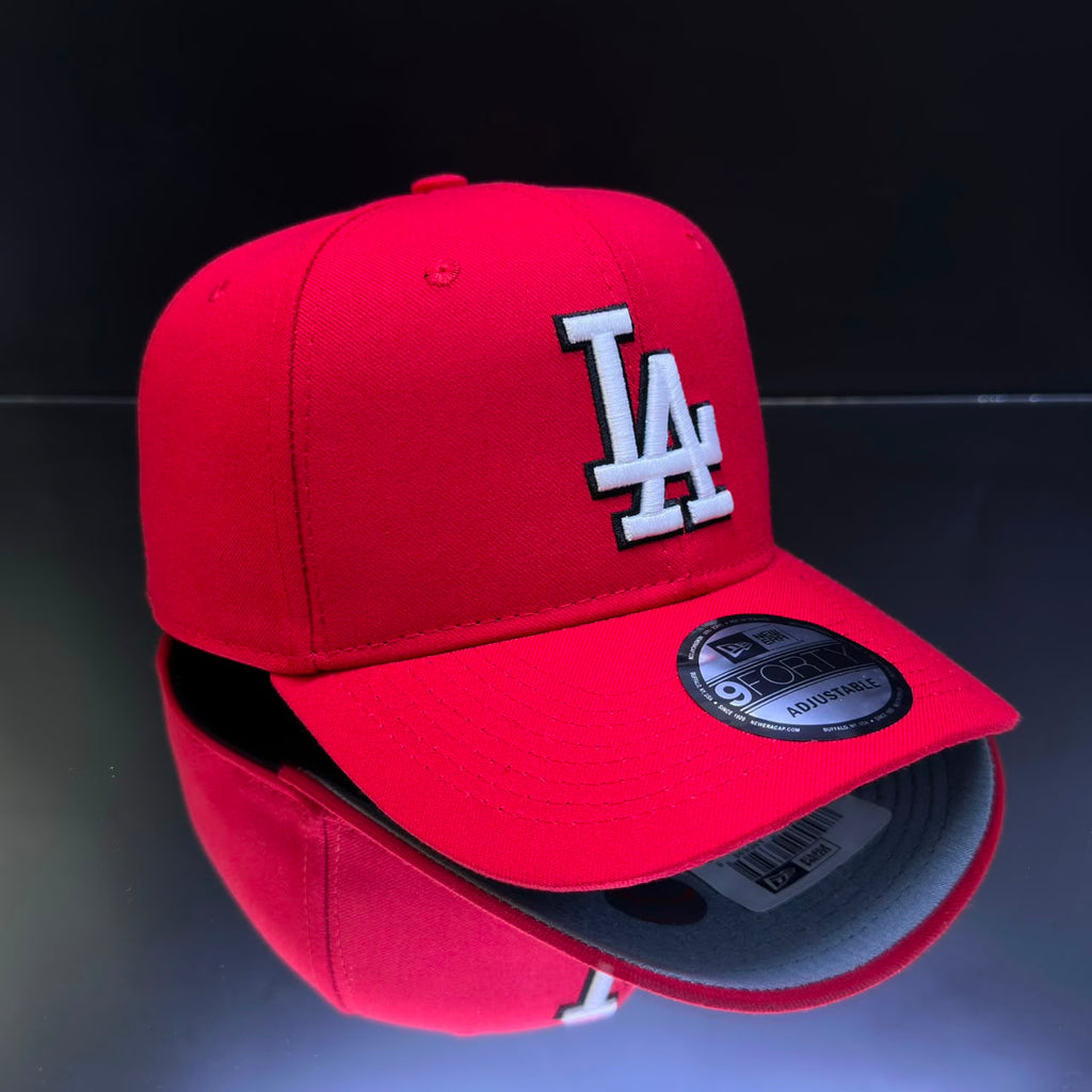LOS ANGELES ROJO\BLANCO\BORDE NEGRO